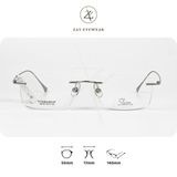  Gọng khoan Slaire 130019 hình chữ nhật titanium cao cấp fullbox 