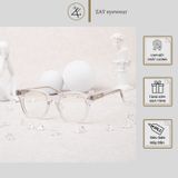  Gọng kính mắt nam nữ cận loạn Zay eyewear SS 01 vuông phong cách thời trang cao cấp 
