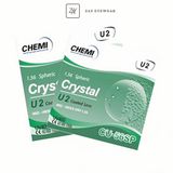  Tròng kính Chống tia UV Chemi 1.56 Crystal U2 Coated Hàn Quốc chính hãng 