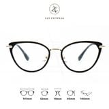  Gọng kính Zay Eyewear S11916 dáng mắt mèo phong cách hàn quốc 