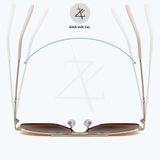  Gọng kính mát nam nữ Zay eyewear 2976 chống tia uv thời trang hàn quốc 