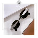  Gọng kính mát Celine CL40235U dáng oval kim loại cao cấp fullbox 