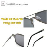 Kính râm cận thời trang clip on chống tia UV ngăn ánh sáng xanh trong 1 Bộ 2 Kẹp Cao Cấp 51220209 