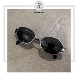  Gọng kính mát Celine CL40235U dáng oval kim loại cao cấp fullbox 