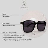  Gọng kính mát nam nữ thời trang Dio cao cấp full box 