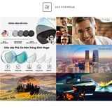  Tròng kính Đổi màu khói / màu nâu Chống tia UV Hoga 1.56 Hàn Quốc SHMC chính hãng 