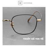  Gọng kính Dita GWS199 dáng vuông bo góc titanium cao cấp fullbox 