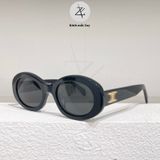  Kính mát Celine CL40194U dáng oval nhựa acetate cao cấp fullbox 