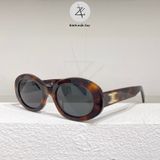  Kính mát Celine CL40194U dáng oval nhựa acetate cao cấp fullbox 