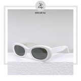  Kính mát nam nữ thời trang Zay eyewear MM004 dáng oval chống tia uv thời trang hàng quốc 