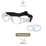 Kính chơi thể thao chịu lực đá bóng, bóng rổ rộng tầm nhìn lớn thoáng khí 018 Chính Hãng 