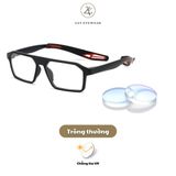  Gọng thể thao 1218 dáng vuông nhựa TR90 dẻo hàn quốc 