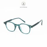  Gọng kính cận loạn nam nữ Zay eyewear A2236 dáng tròn phong cách thời trang 