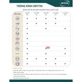 Tròng kính râm cận 24 màu Chemi Drytin U6 siêu mỏng 1.60 1.67 1.74 chống ánh sáng xanh chính hãng