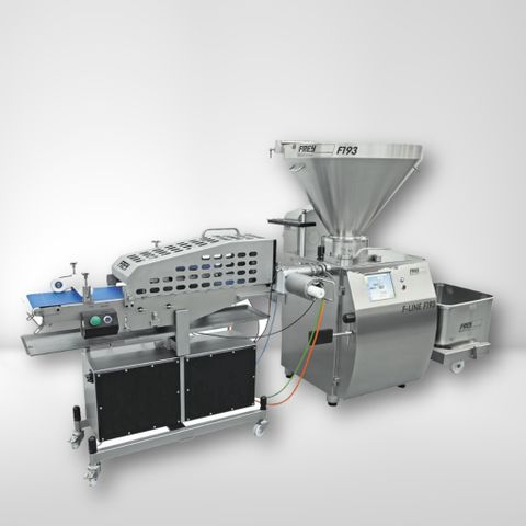 Hamburger, meatball or processing line