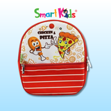  Ba lô MG Wonderland-Pizza B-12-057 đỏ cam 