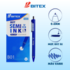 Bút Lông bi mực xanh B01 (0.6mm) (12 cây/hộp)
