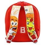  Ba lô MG Wonderland-Pizza B-12-057 đỏ cam 