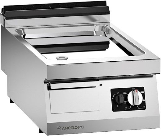 BẾP CHIÊN PHẲNG DÙNG GAS ĐẶT BÀN ANGELO PO - 0S0FT4G