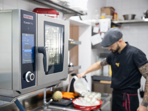 LÒ HẤP NƯỚNG ĐA NĂNG RATIONAL 6 KHAY GN 2/3 - ICOMBI PRO XS 6-2/3 GN