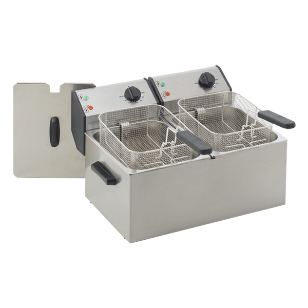 BẾP CHIÊN NHÚNG ĐÔI DÙNG ĐIỆN ROLLER GRILL - FD 80 D