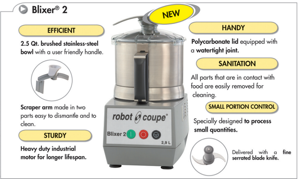 MÁY XAY TRỘN THỰC PHẨM ROBOT COUPE - BLIXER 2