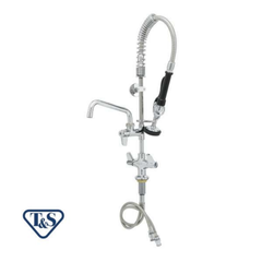 VÒI PHUN TRÁNG MINI EQUIP 8″ 1 LỖ GẮN MẶT BÀN Equip by T&S 5MPH-2SLN-08