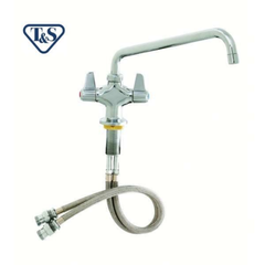 VÒI RỬA EQUIP 12″ ĐÔI, GẮN MẶT BÀN Equip by T&S 5F-2SLX12