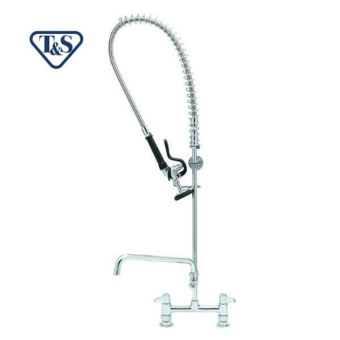VÒI PHUN TRÁNG EQUIP CÓ VÒI PHỤ 10″ Equip by T&S 5PR-8D10