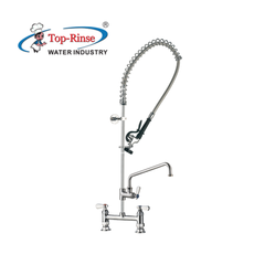 VÒI PHUN TRÁNG NÓNG LẠNH CÓ VÒI PHỤ  TOP RINSE 98007-2