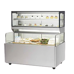 TỦ TRƯNG BÀY BÁNH VÀ NƯỚC GIẢI KHÁT TURBO AIR TCB-1500