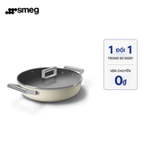  Chảo sâu lòng Smeg CKFD2811CRM 28cm (Màu Kem) 