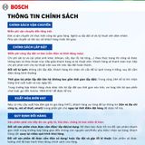  Máy Rửa Chén Bát Độc Lập Bosch 14 bộ SMS6ECI11E -  Series 6 