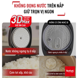  Nồi cơm điện tử Tefal EasyRice Max RK737868 - 1.8L 