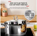  Bộ 5 nồi Inox cao cấp Tefal Duetto Plus 