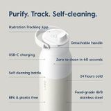  Bình nước giữ nhiệt + lọc LARQ PureVis 2 680ml / 23oz 