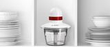 Máy xay thịt Bosch MMRP1000 400W 800ml (trắng đỏ) 