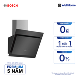  Máy hút mùi gắn tường Bosch DWK67CM60B - Series 4 mặt kính nghiêng (60cm) 