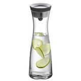  Bình Đựng Nước Thuỷ Tinh Wmf Basic 1L Nắp Đen Inox 