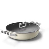  Chảo sâu lòng Smeg CKFD2811CRM 28cm (Màu Kem) 
