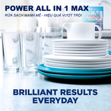  Viên rửa bát Finish Power all in one 24 viên 