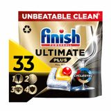  Viên rửa bát Finish Quantum Ultimate Plus túi 33 viên 