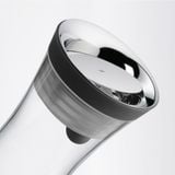  Bình Đựng Nước Thuỷ Tinh Wmf Basic 1L Nắp Đen Inox 