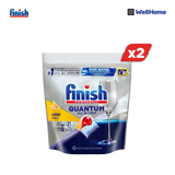  Combo 2 Gói Viên Rửa Chén Bát Finish Powerball Quantum 21 viên 
