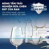  Combo Nâng Cao: Bộ 3 túi viên rửa chén Quantum 21 viên + Nước Làm Bóng 500ml + Dung Dịch Tẩy Rửa Máy Rửa Chén Bát 