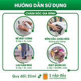  Combo 02 chai dung dịch diệt khuẩn khử mùi đa năng Dettol, 1L/chai 