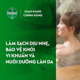  Combo 2 sữa tắm Dettol Onzen kháng khuẩn dưỡng ẩm đào & phúc bồn tử - 950g/chai 