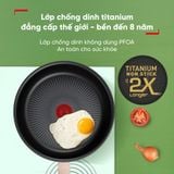  Bộ 2 nồi cán dài chảo xào Tefal So Matcha - 18-30cm 