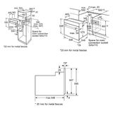  [PRE-ORDER] Lò nướng âm tủ Bosch 66L HBF134EB0K - Series 2 
