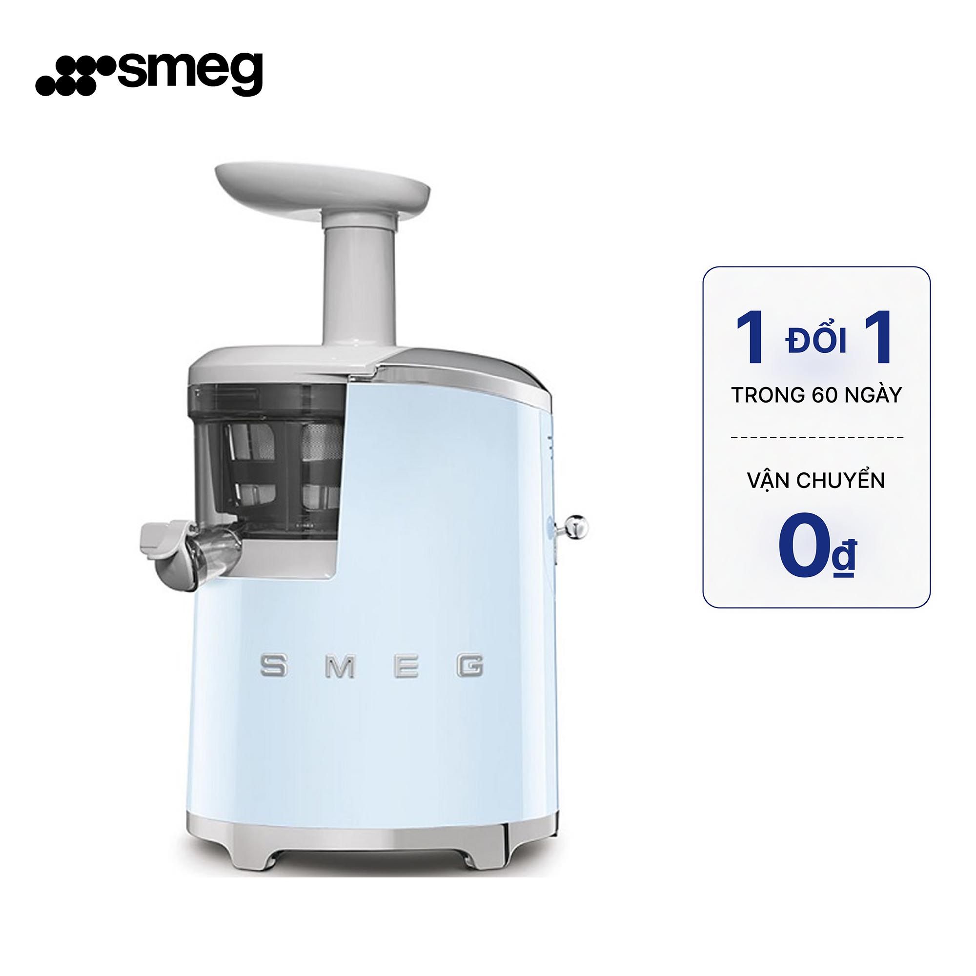  Máy Ép Chậm Trái Cây Smeg SJF01PBEU Pastel Blue 